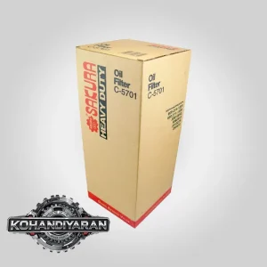 فیلتر روغن موتور بیل مکانیکی هیوندای R320-7 ساکورا C-5707