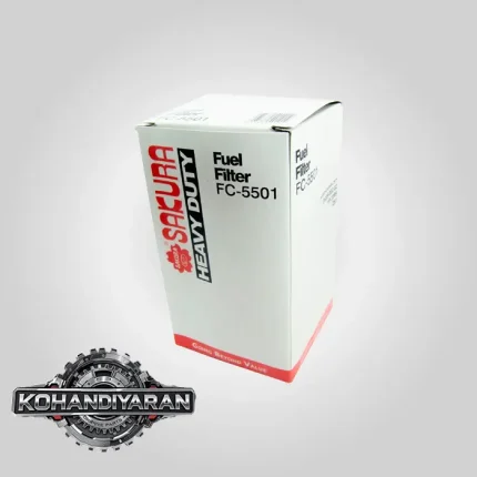 فیلتر گازوییل موتور کاترپیلار 966 ساکورا FC-5501