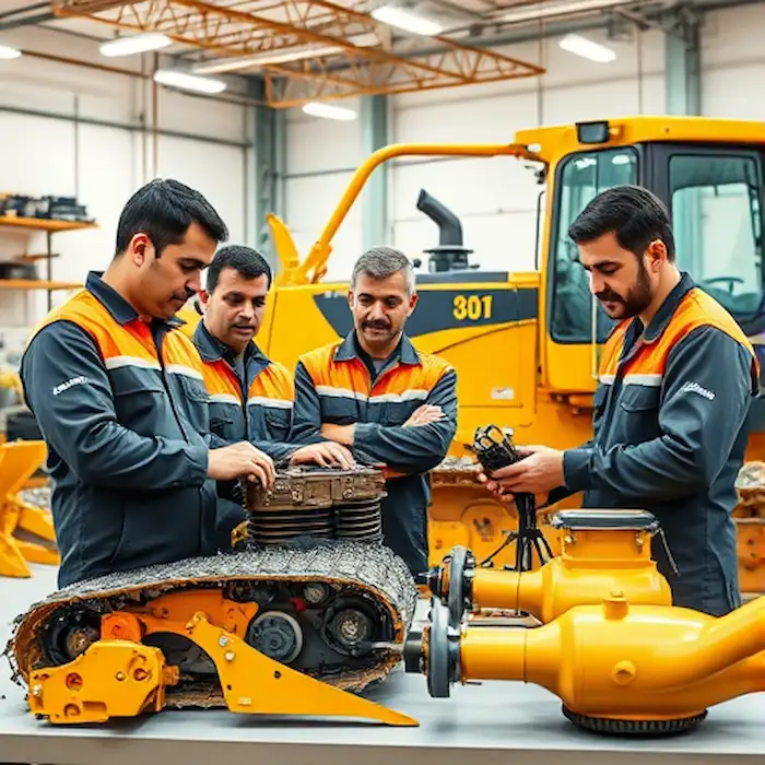 لوازم یدکی بلدوزر